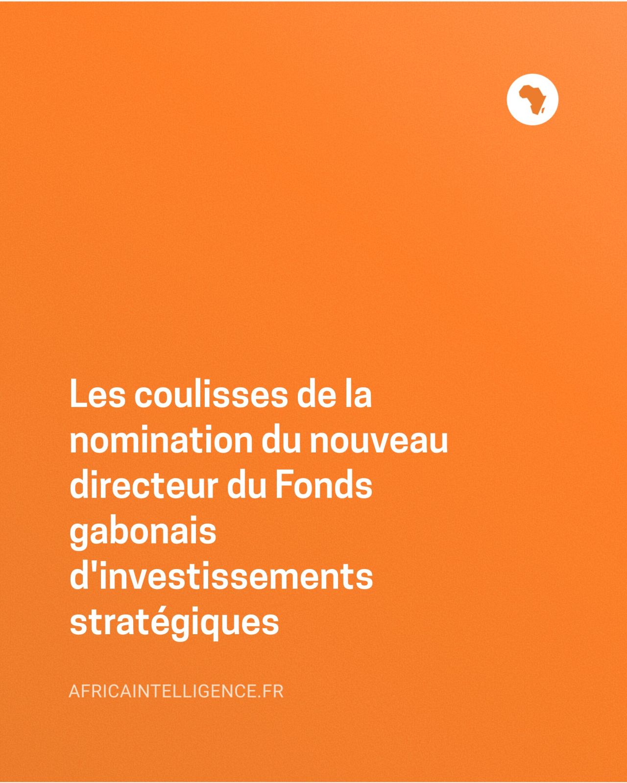 Africa Intelligence ad
