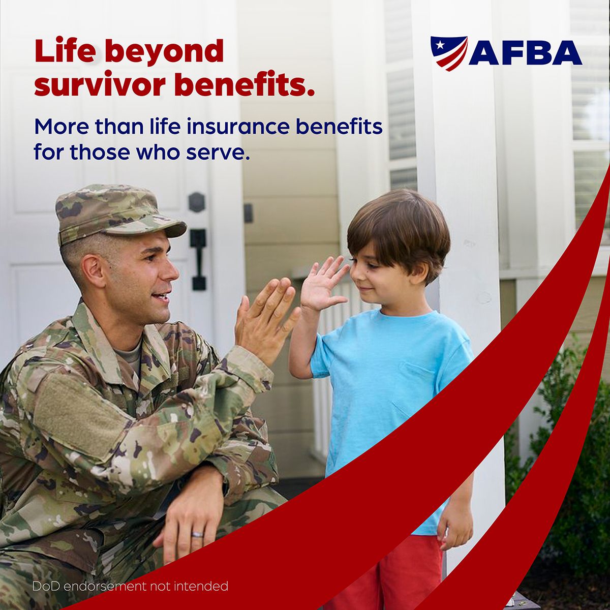 Armed Forces Benefit Association ad