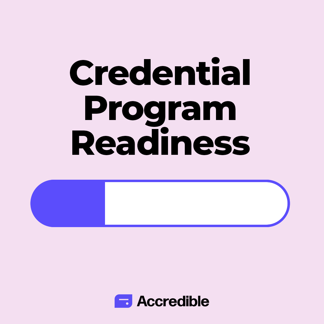 Accredible ad
