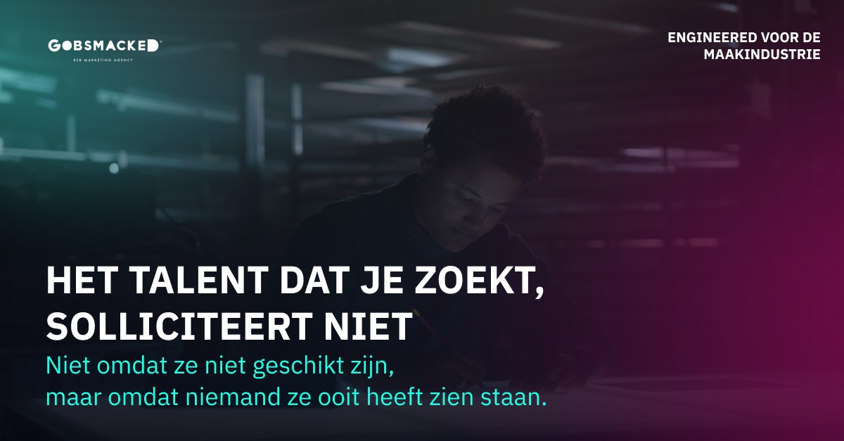 Gobsmacked® B2B marketing agency ad