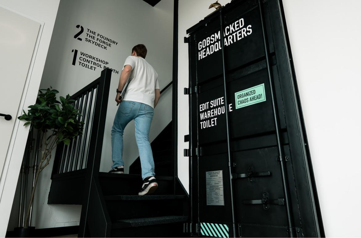 Gobsmacked® B2B marketing agency ad