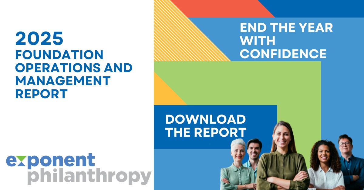 Exponent Philanthropy ad