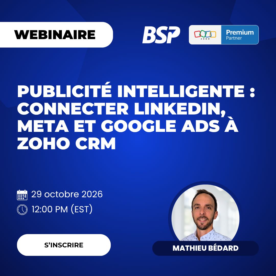 BSP | Zoho Premium Partner ad