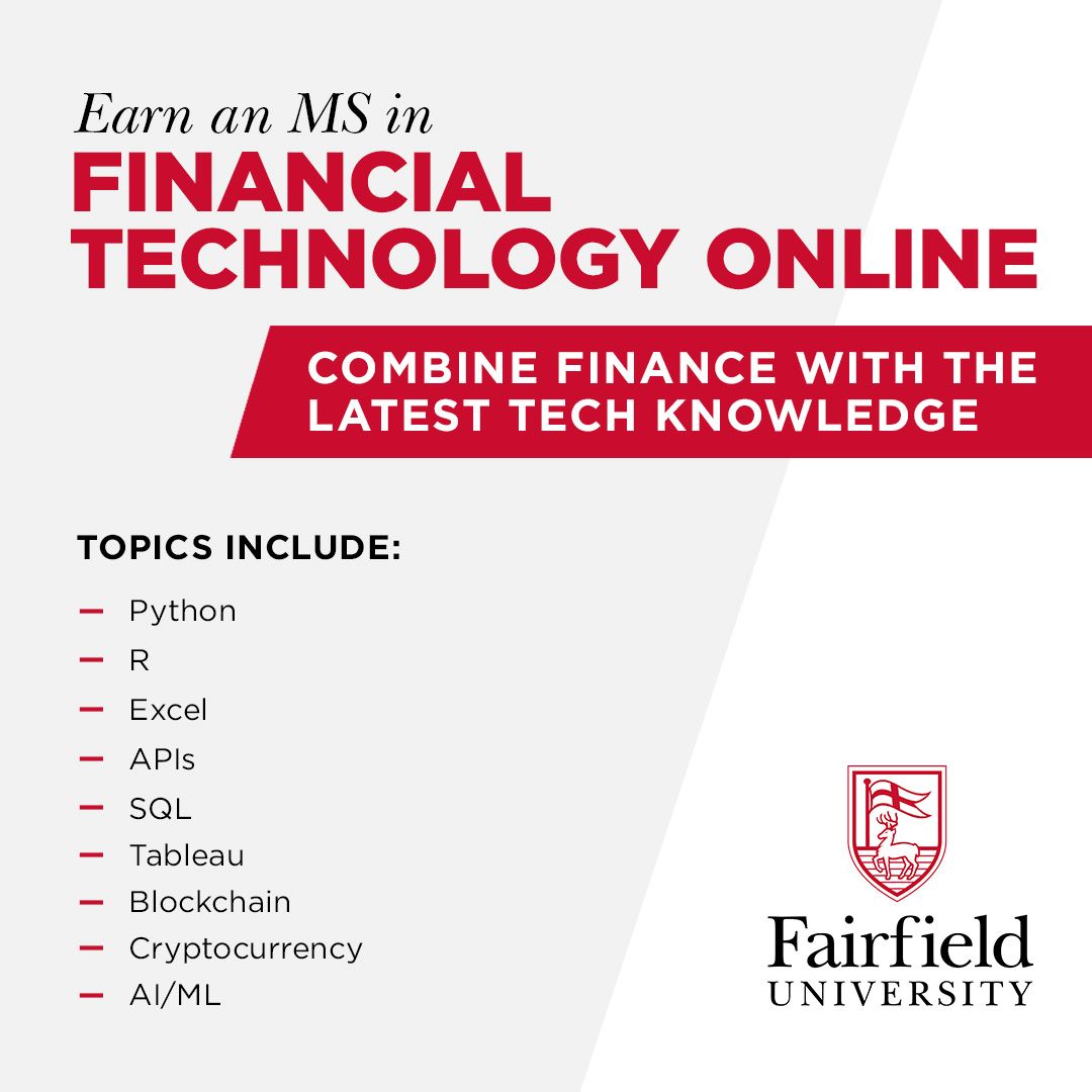 Fairfield University Charles F. Dolan School of Business ad