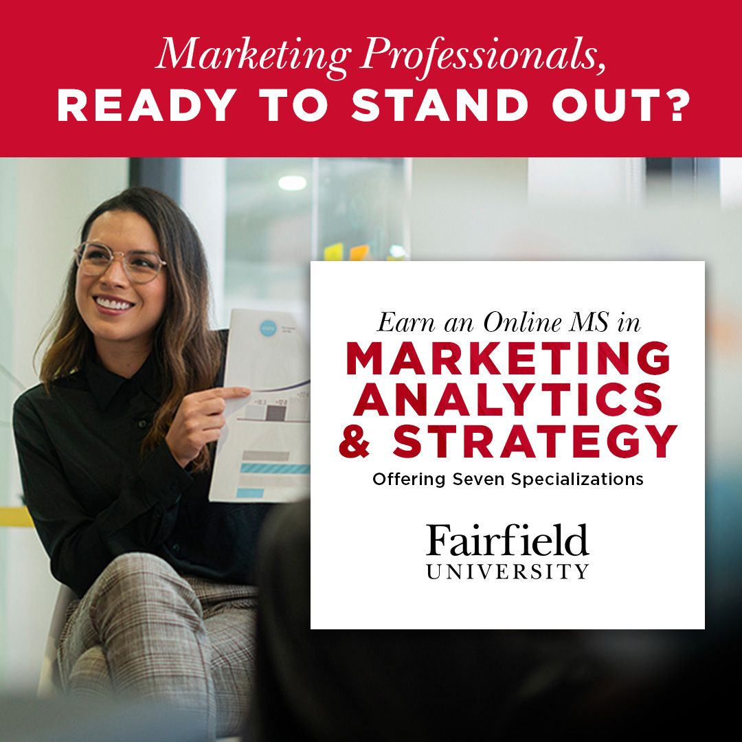 Fairfield University Charles F. Dolan School of Business ad