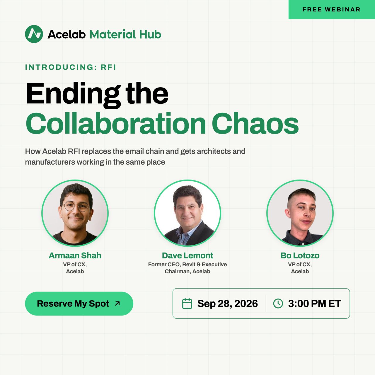 Acelab | Material Hub ad