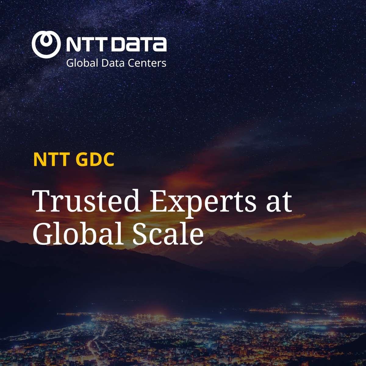 NTT Global Data Centers ad