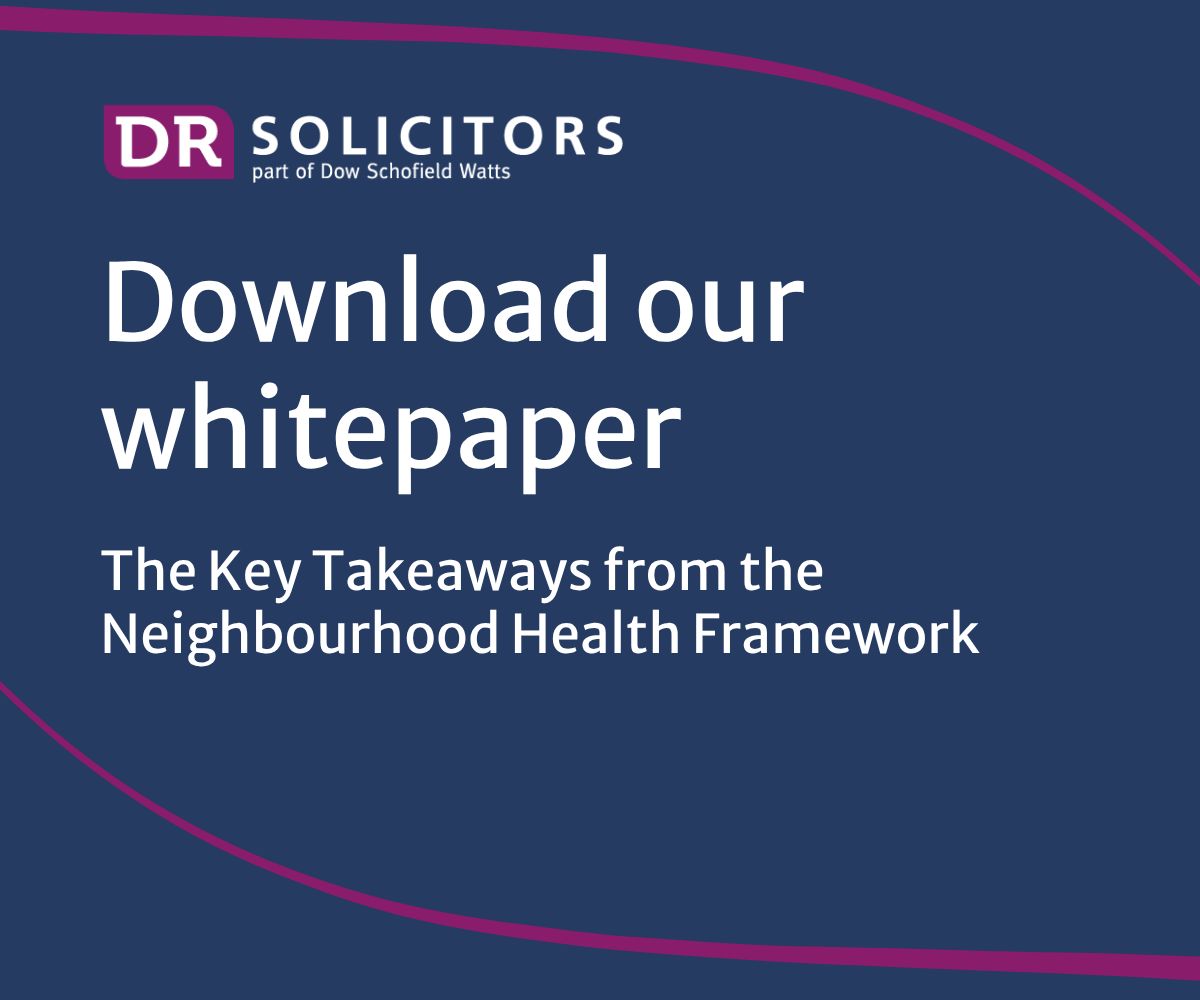 DR Solicitors ad
