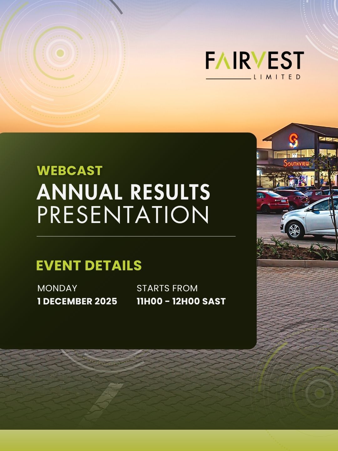 Fairvest Limited ad
