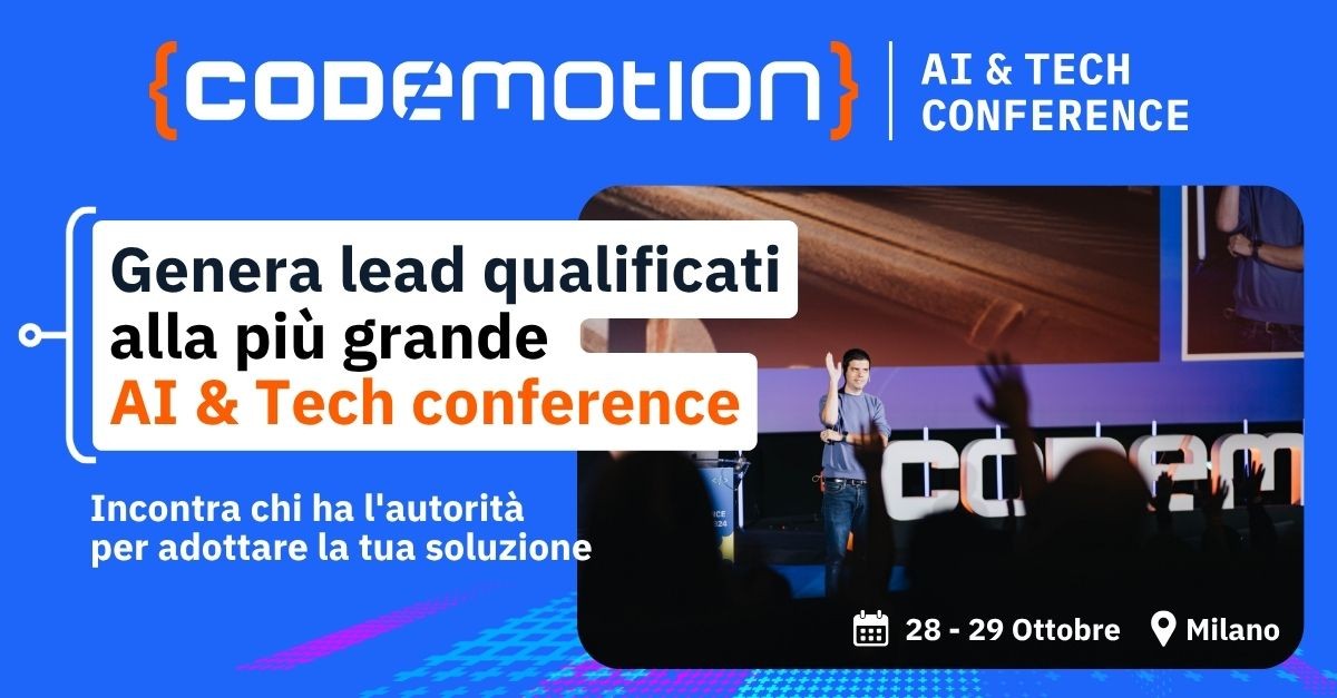 Codemotion ad