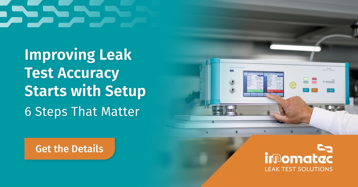 innomatec Leak Test Solutions ad