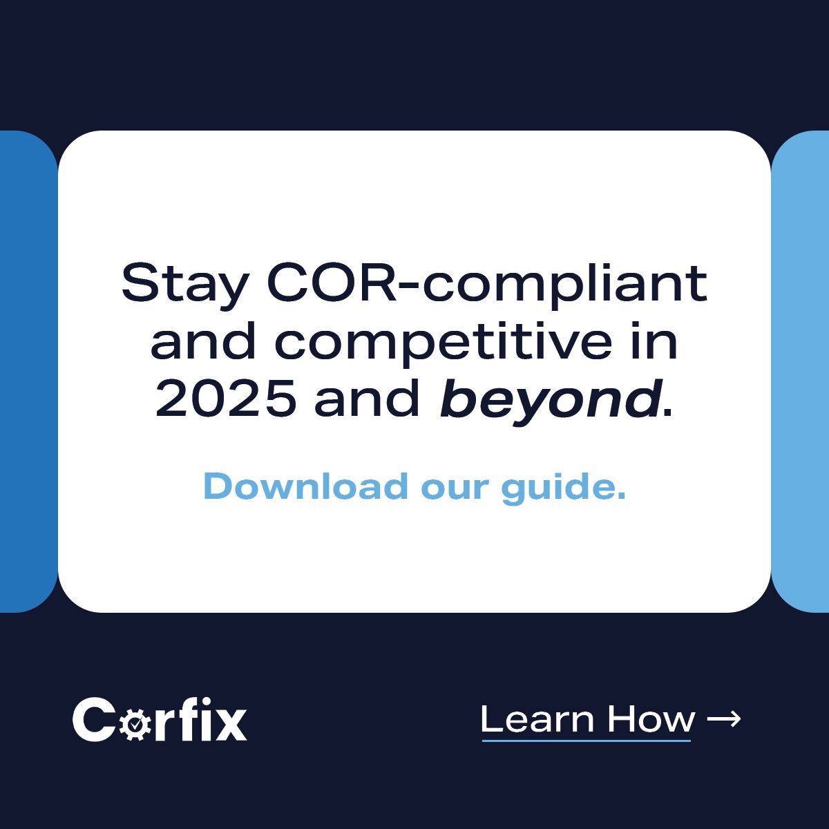 Corfix ad