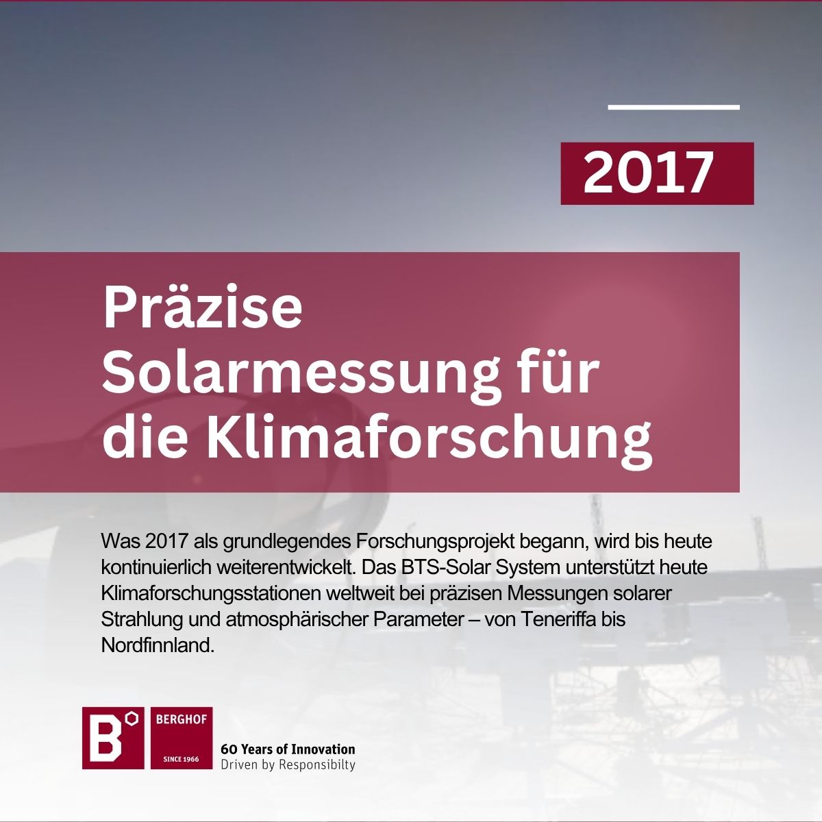 Berghof Group ad
