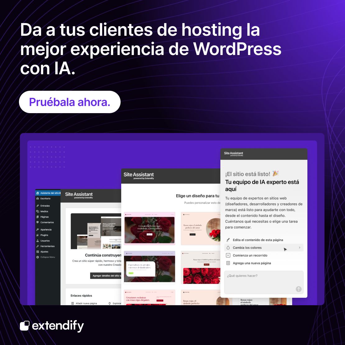 Extendify ad