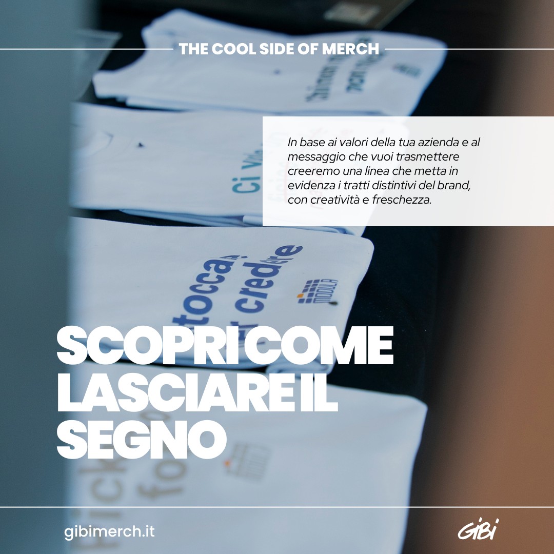 Gibi – Merchandising creativo ad