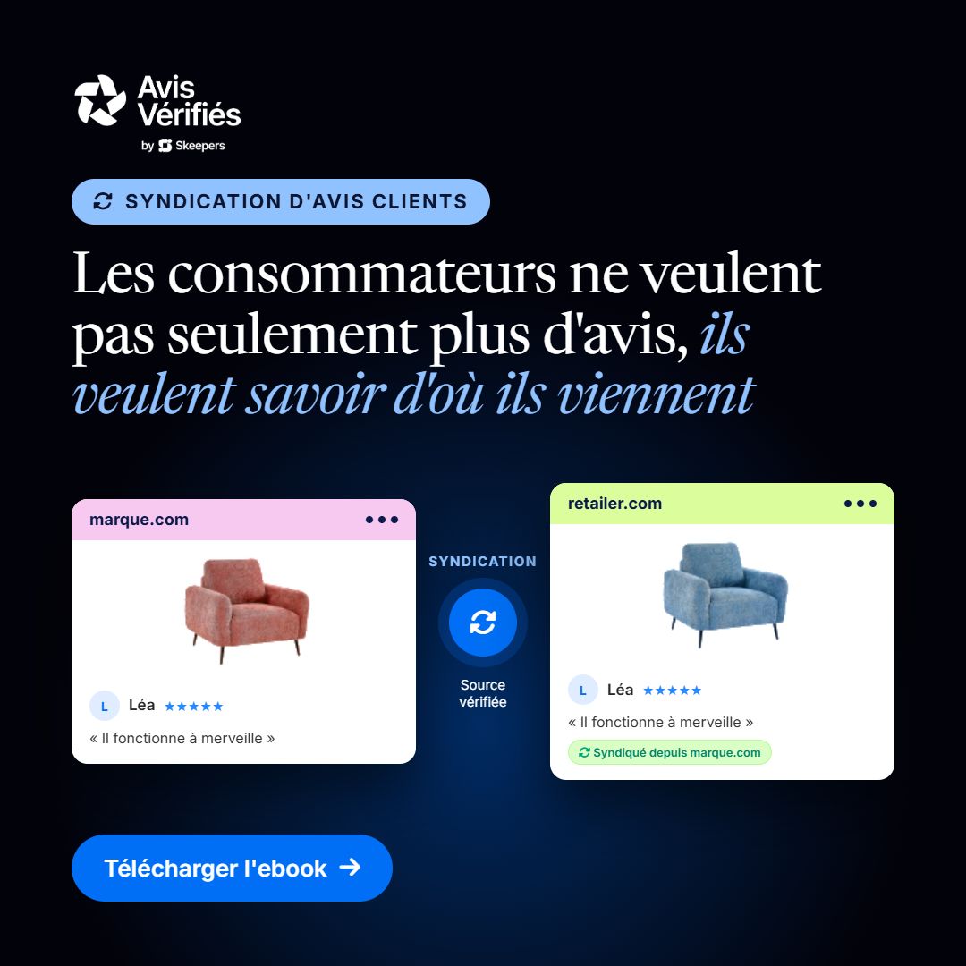 Avis Vérifiés by Skeepers ad