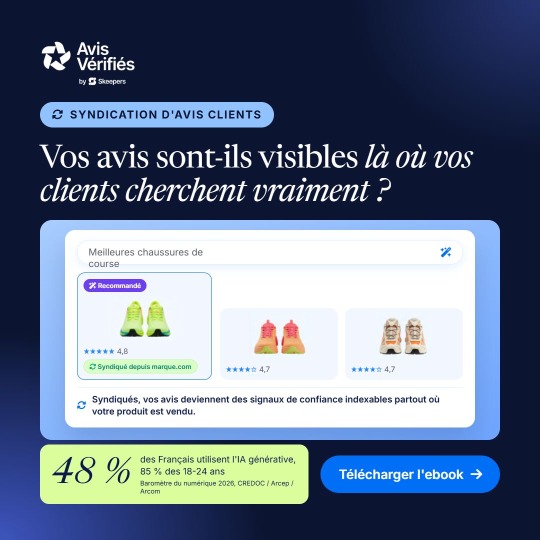 Avis Vérifiés by Skeepers ad