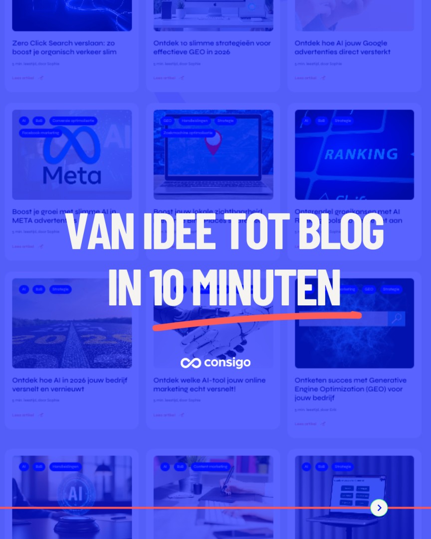 Consigo Online Marketing > Groei verder ad