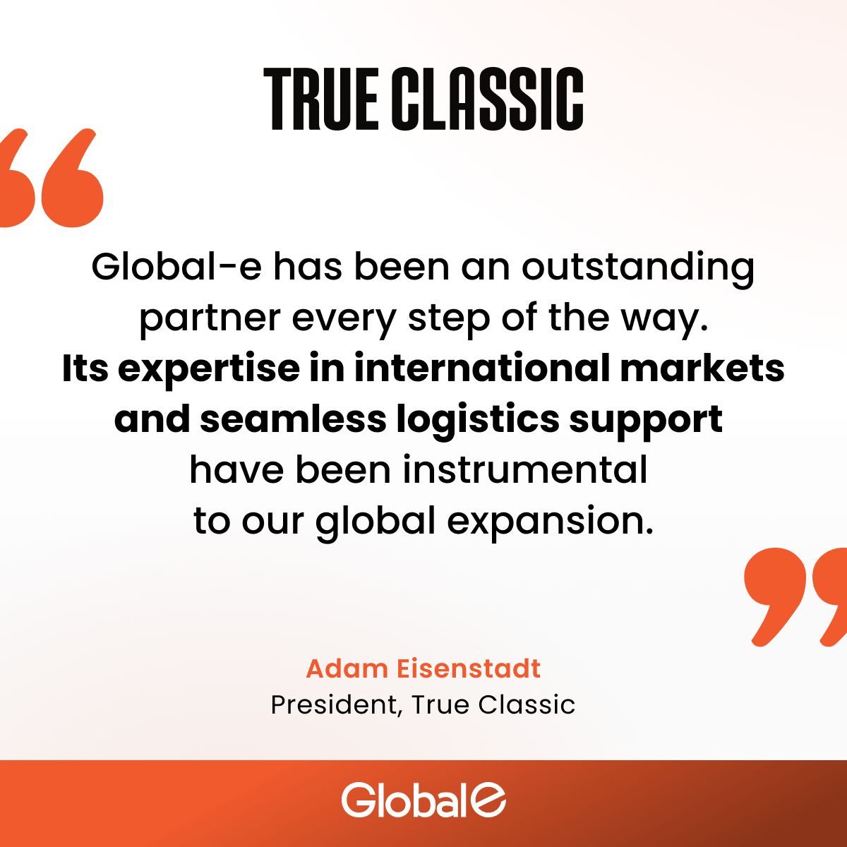 Global-e ad