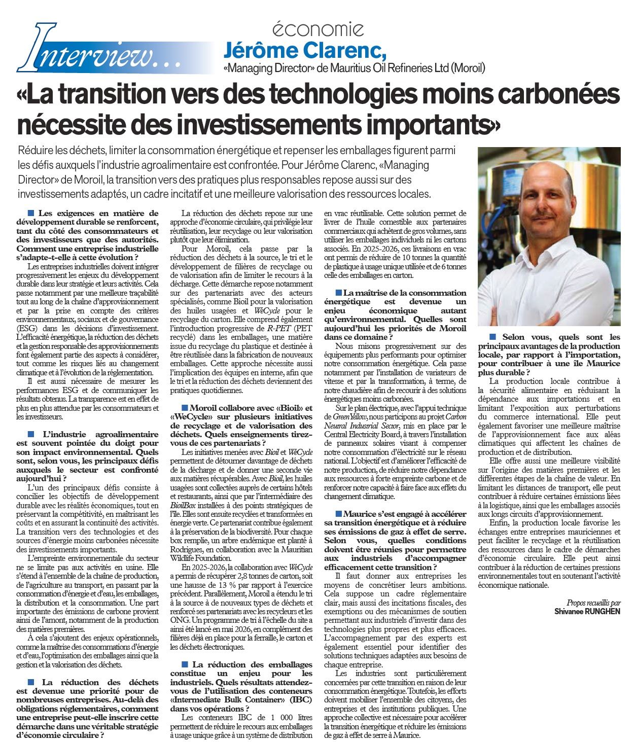 Beyond Communications (Mauritius) ad