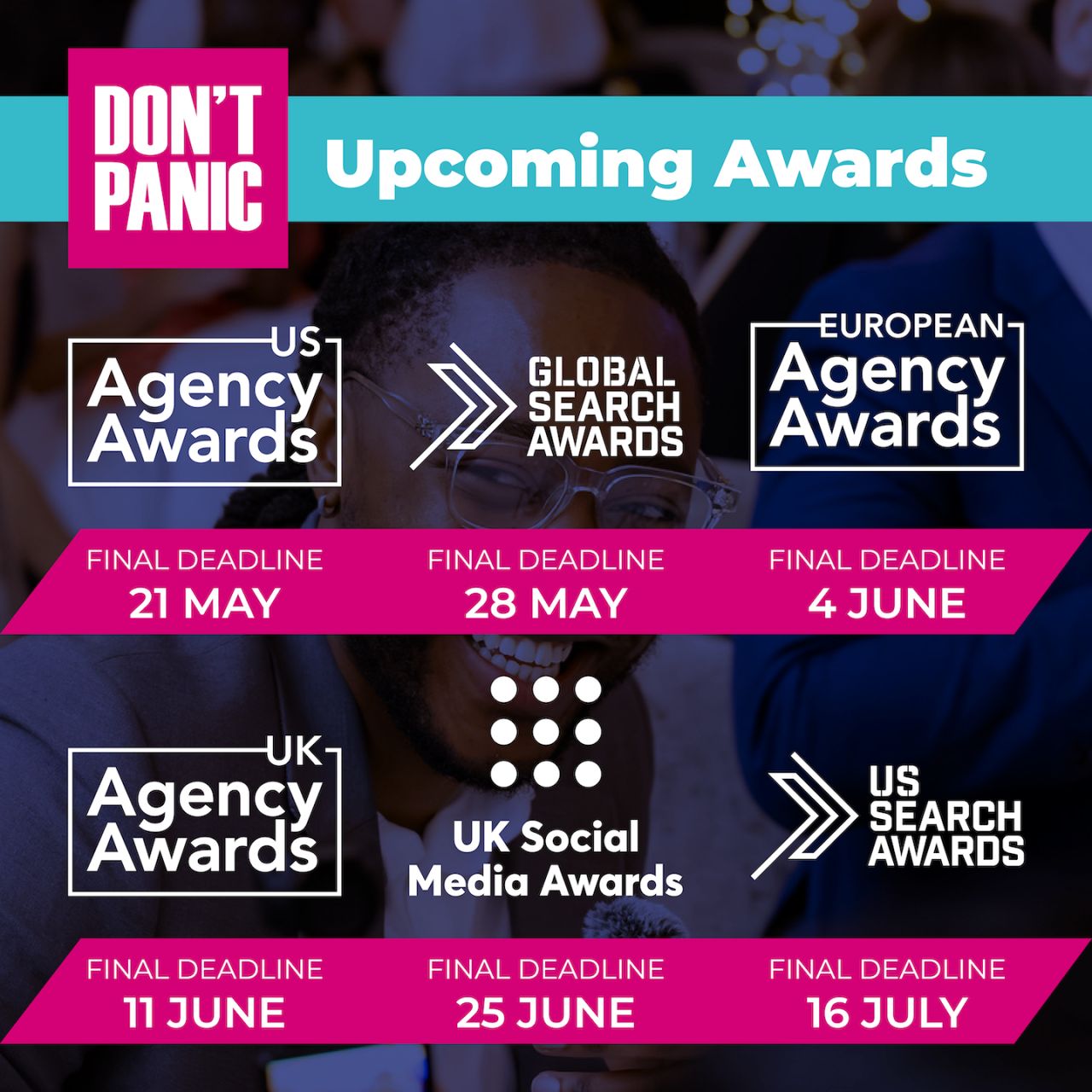 Don't Panic Events ad