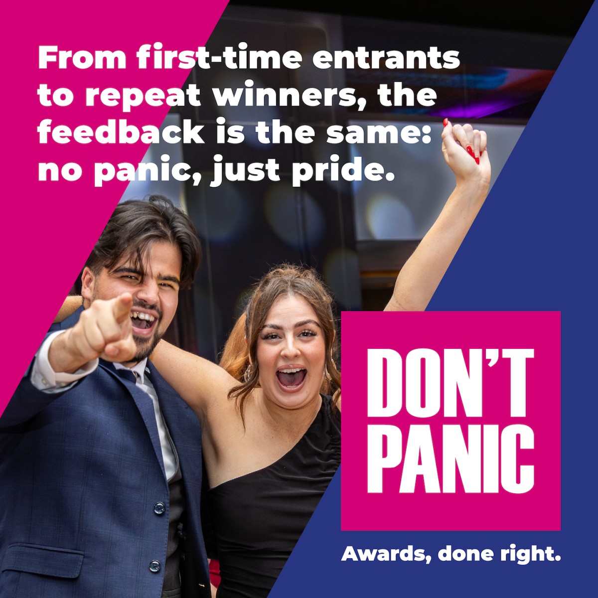 Don't Panic Events ad