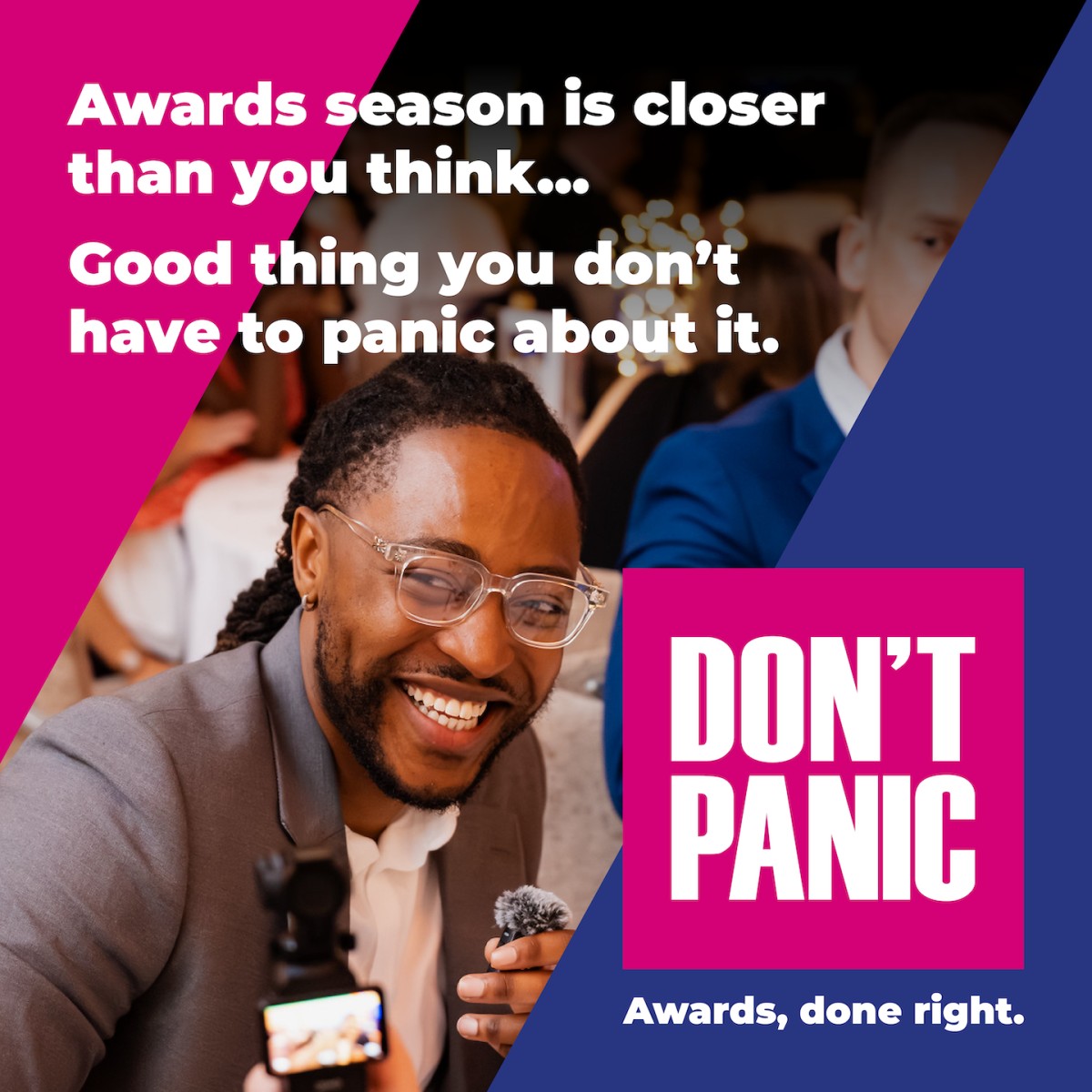 Don't Panic Events ad