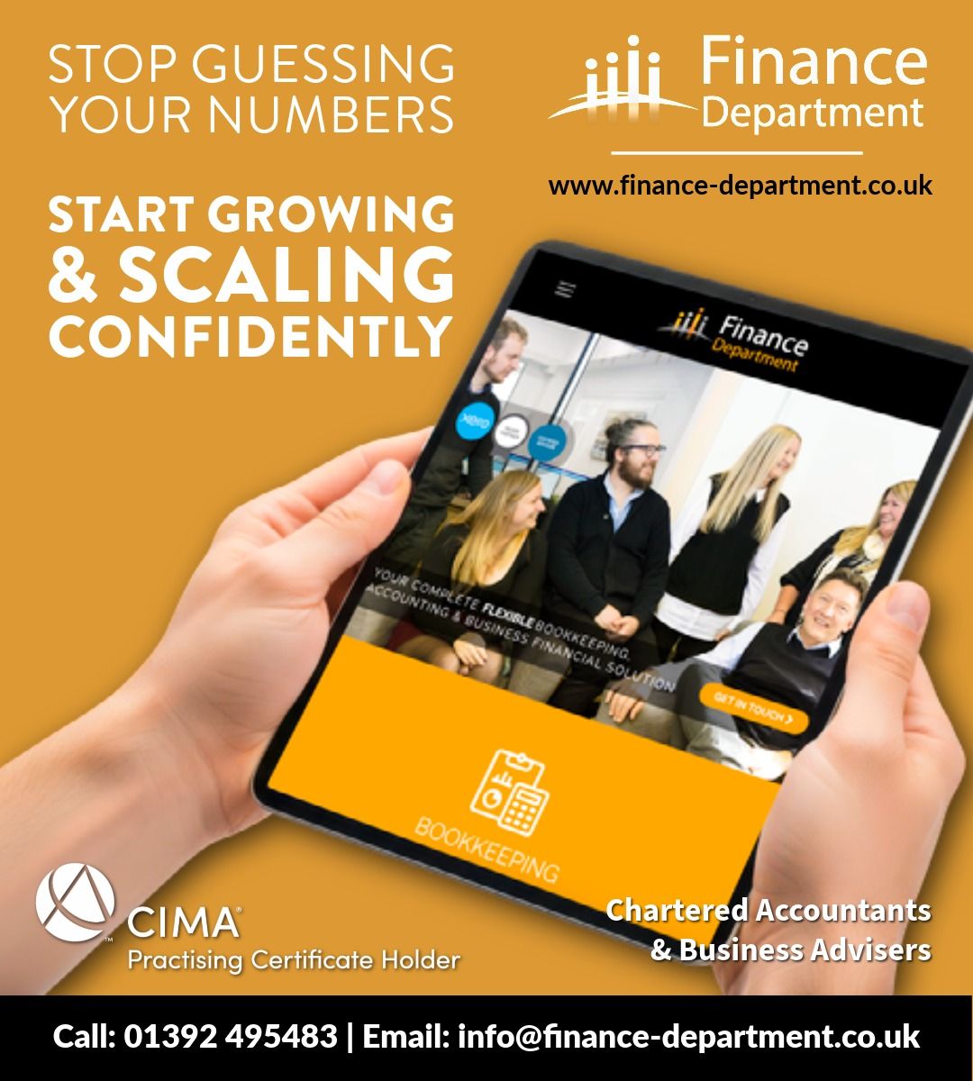 Finance Department ad