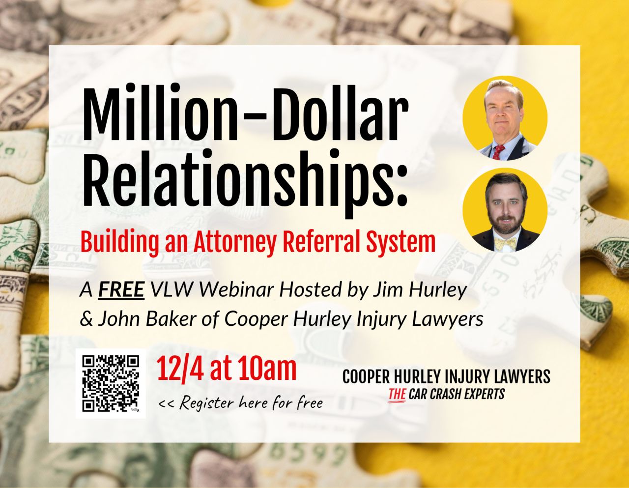 Cooper Hurley Injury Lawyers ad