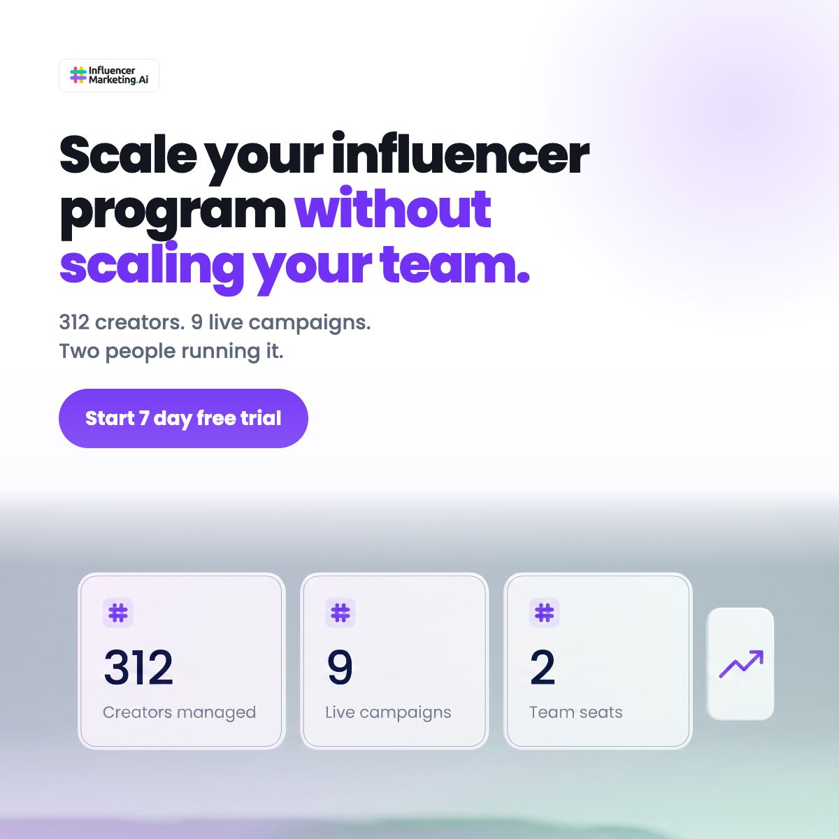 InfluencerMarketing.ai - IMAI ad