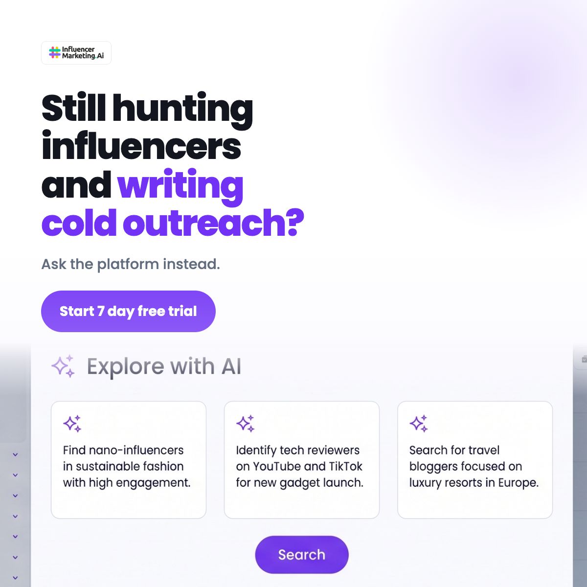 InfluencerMarketing.ai - IMAI ad