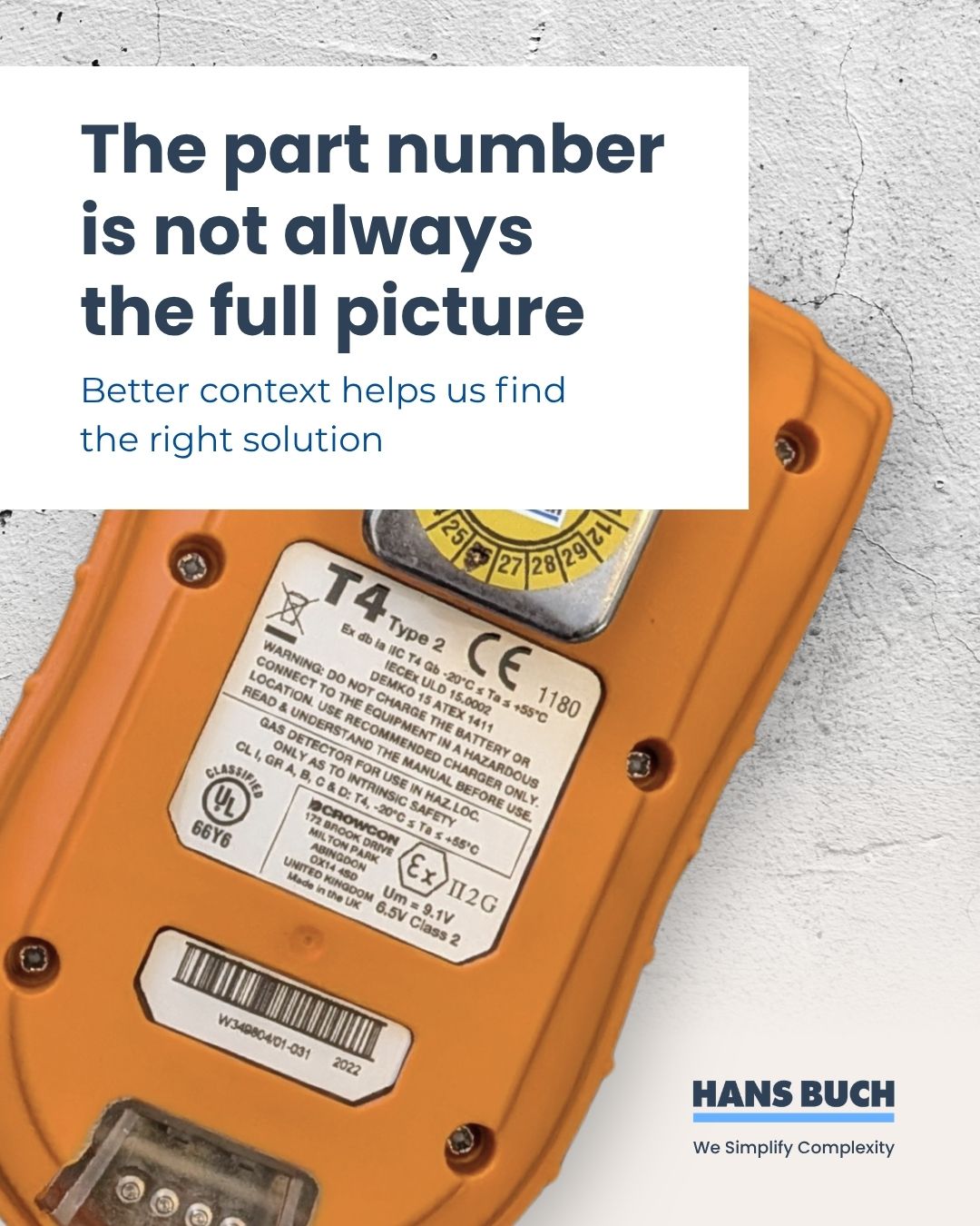 Hans Buch A/S ad