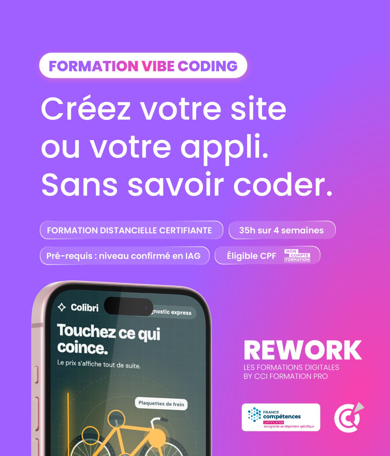 CCI Formation Pro ad