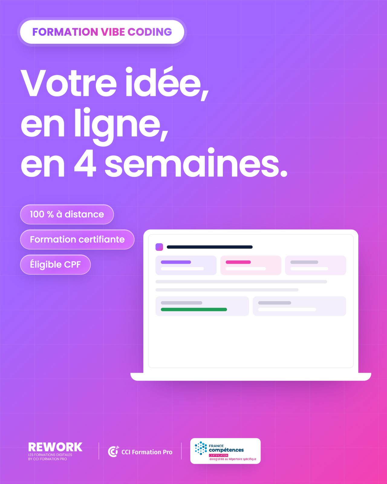 CCI Formation Pro ad