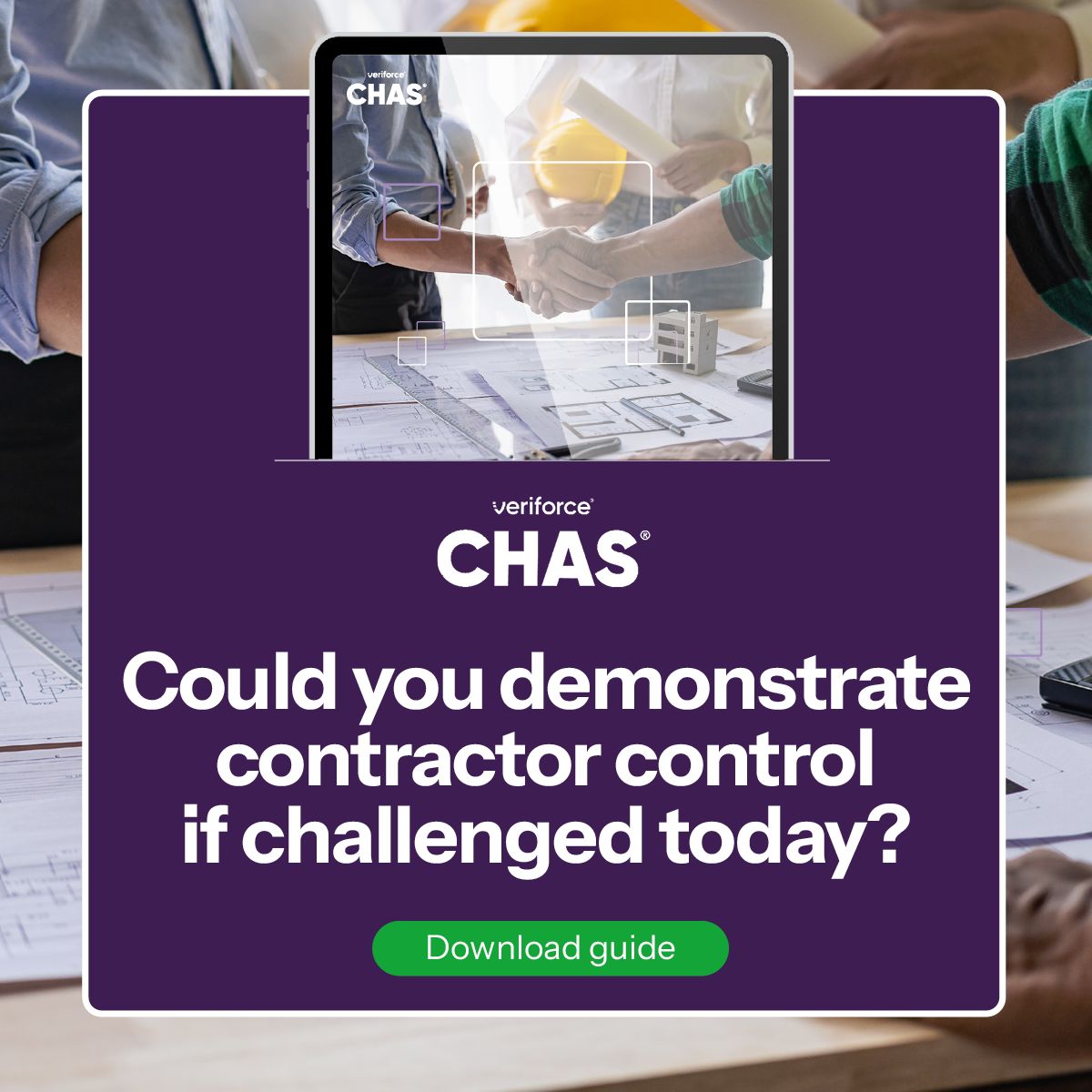 Veriforce CHAS ad