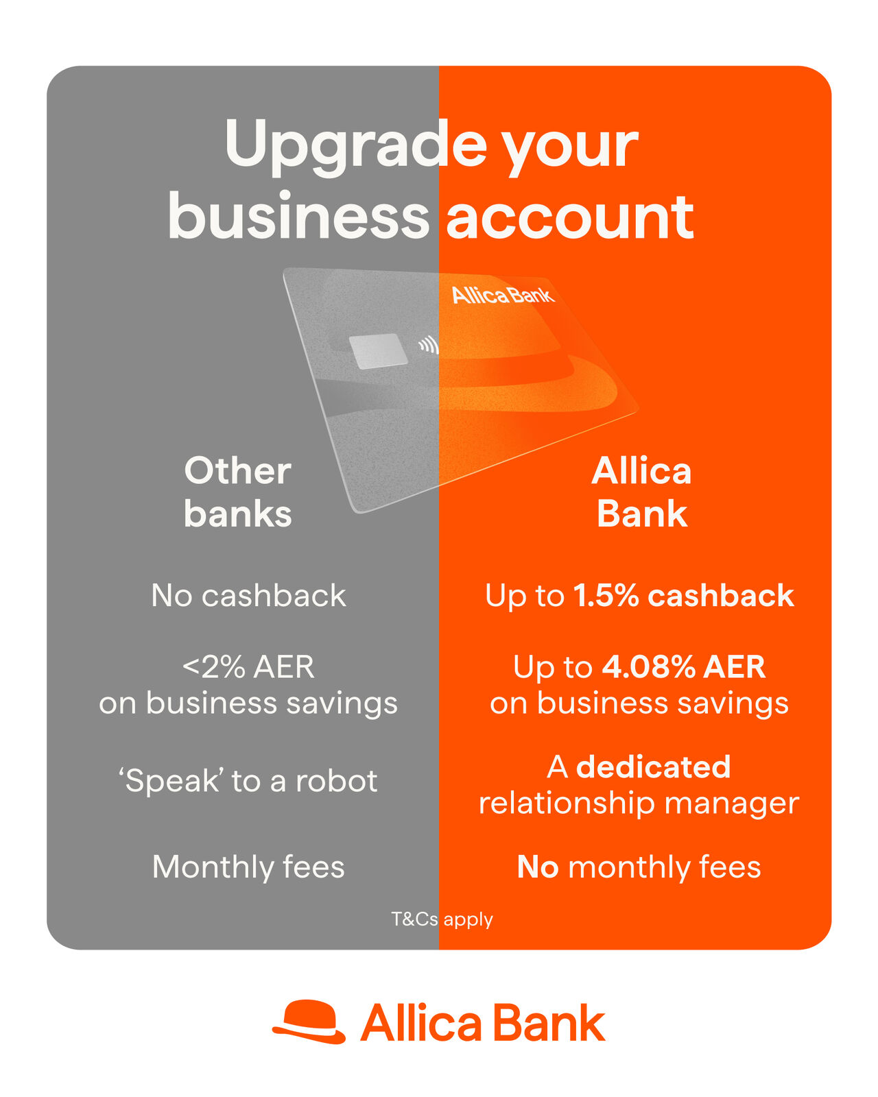 Allica Bank ad