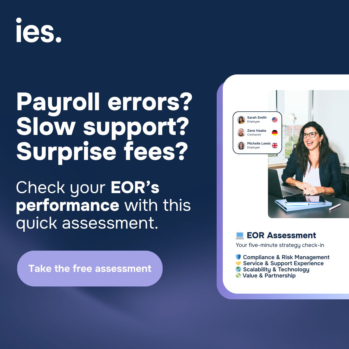 Innovative Employee Solutions (IES) ad