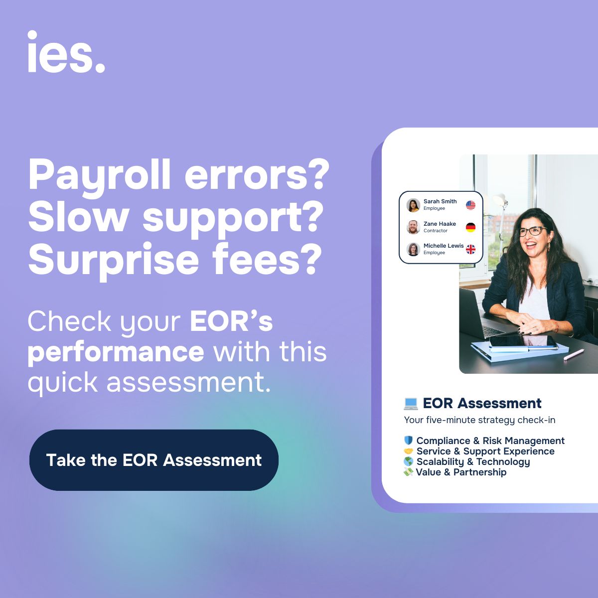 Innovative Employee Solutions (IES) ad