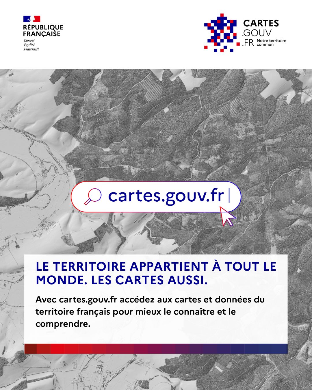 IGN - French Mapping Agency (Institut Géographique National) ad