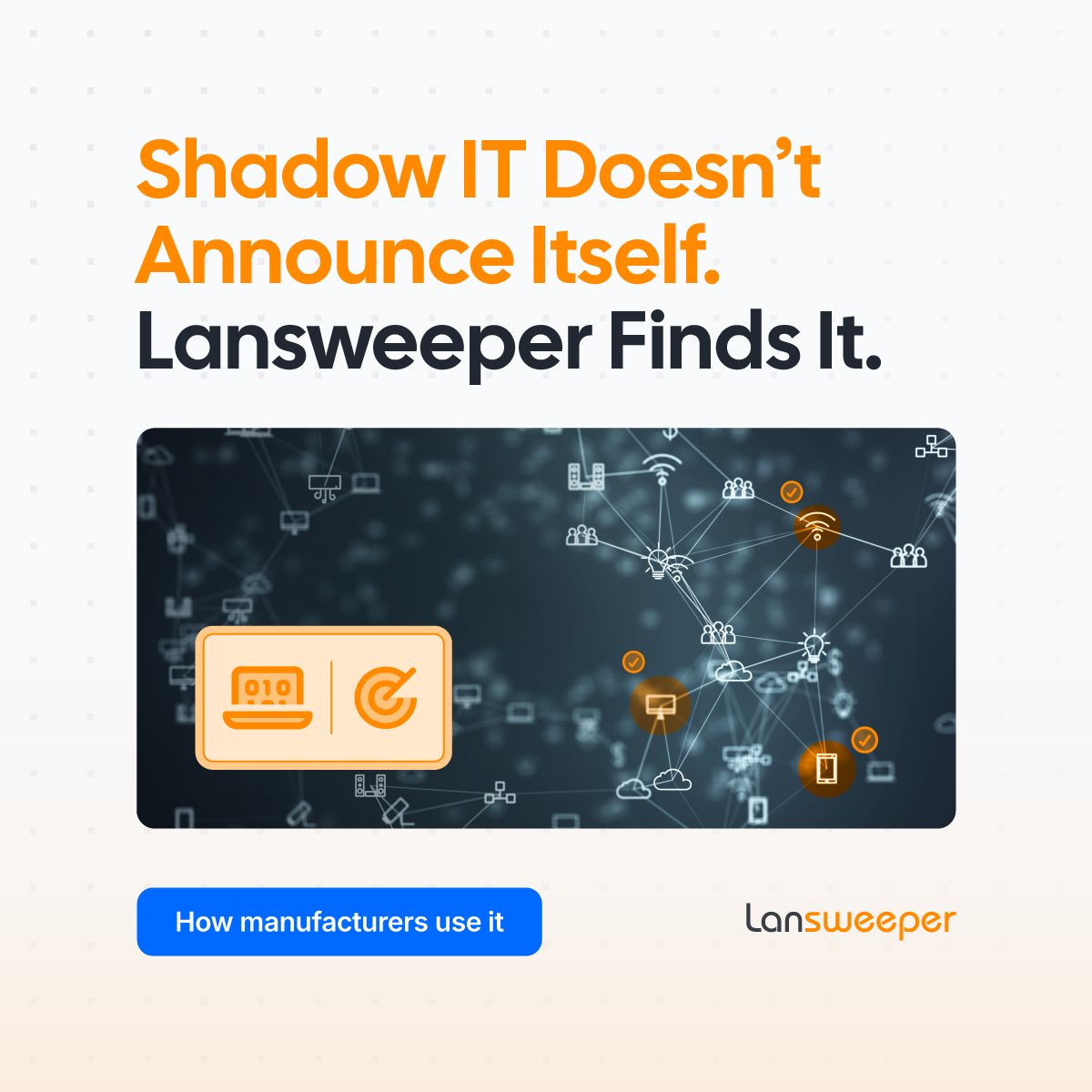 Lansweeper ad