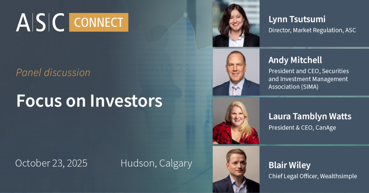 Alberta Securities Commission ad
