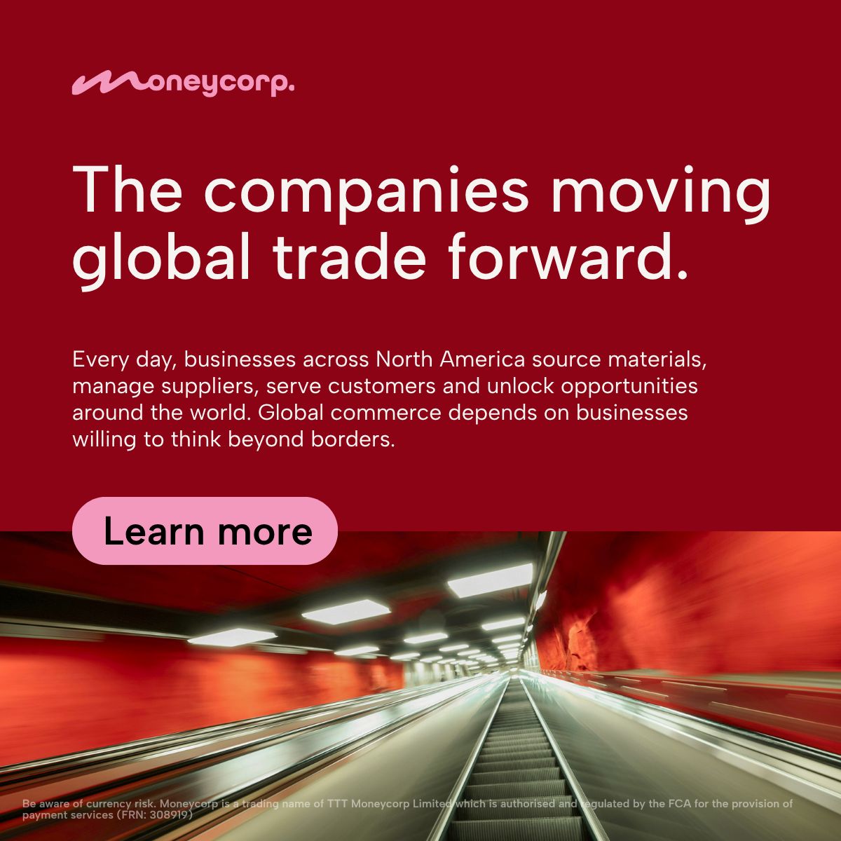 Moneycorp ad