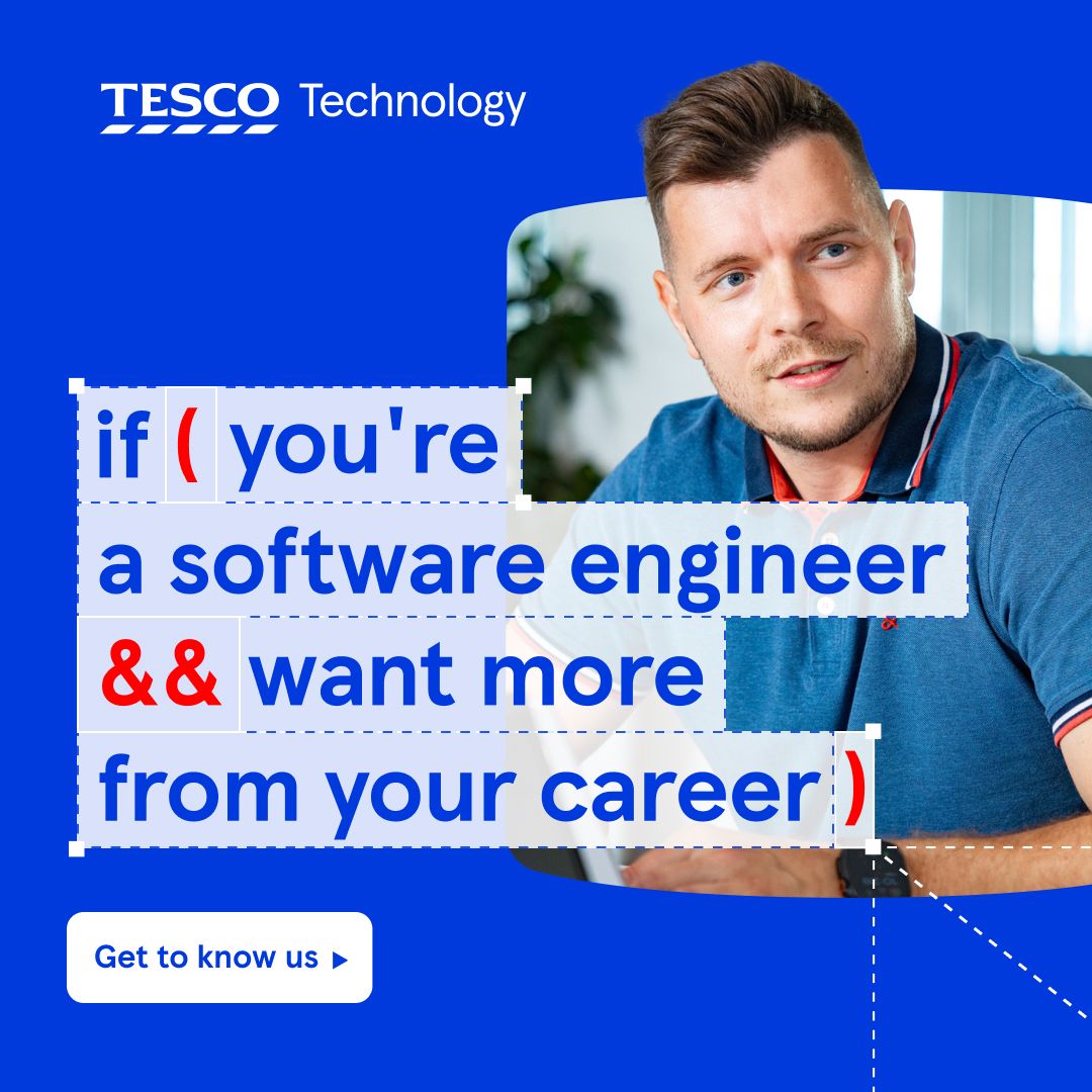 Tesco Technology ad