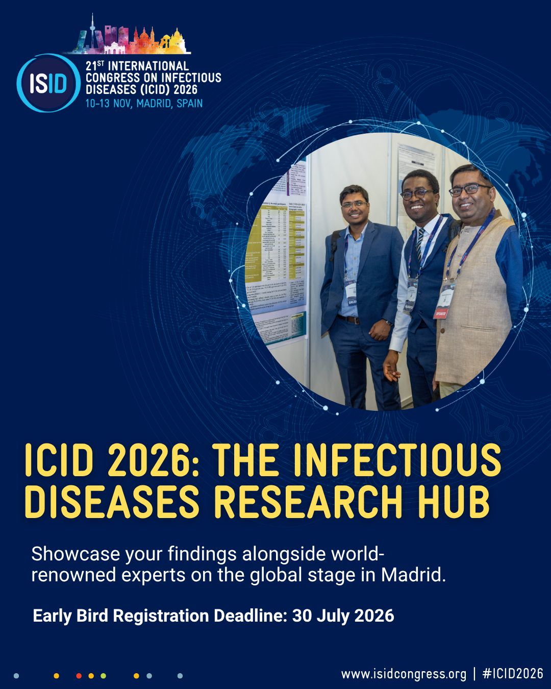 International Society for Infectious Diseases ad