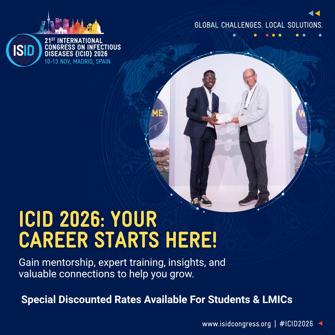International Society for Infectious Diseases ad