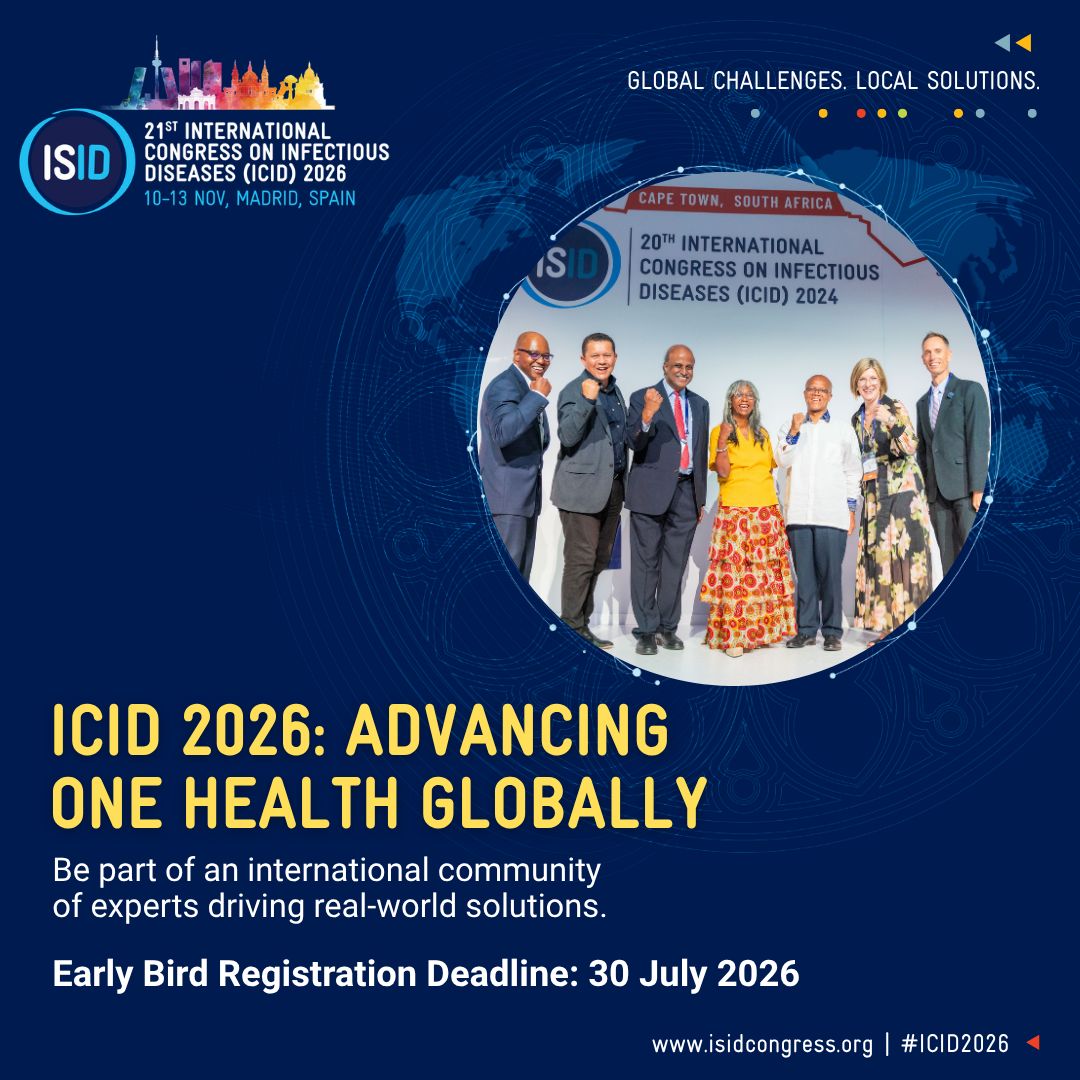 International Society for Infectious Diseases ad