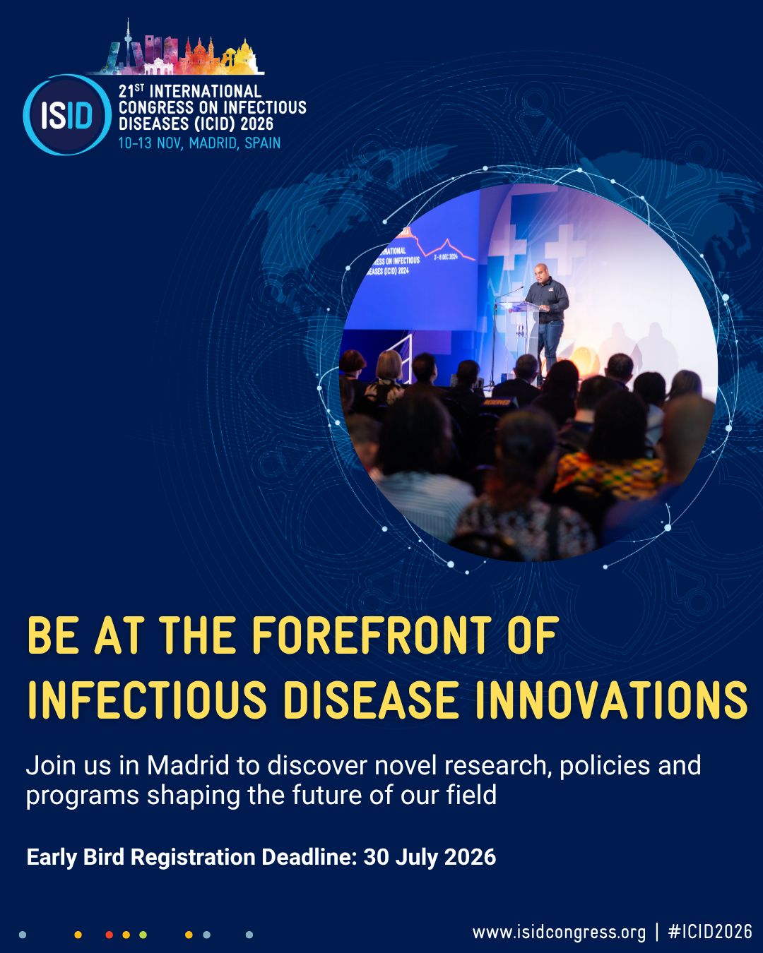 International Society for Infectious Diseases ad