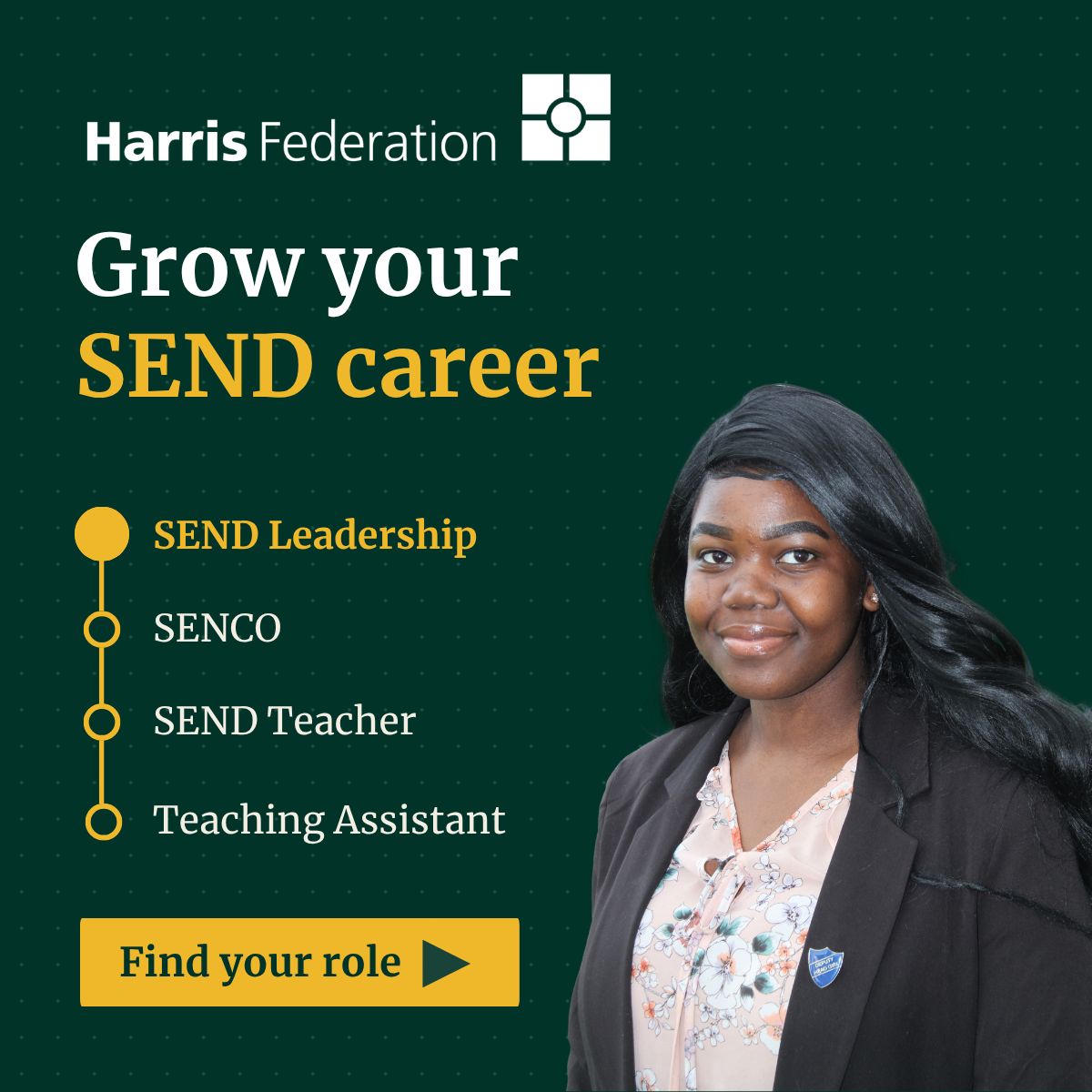 Harris Federation ad