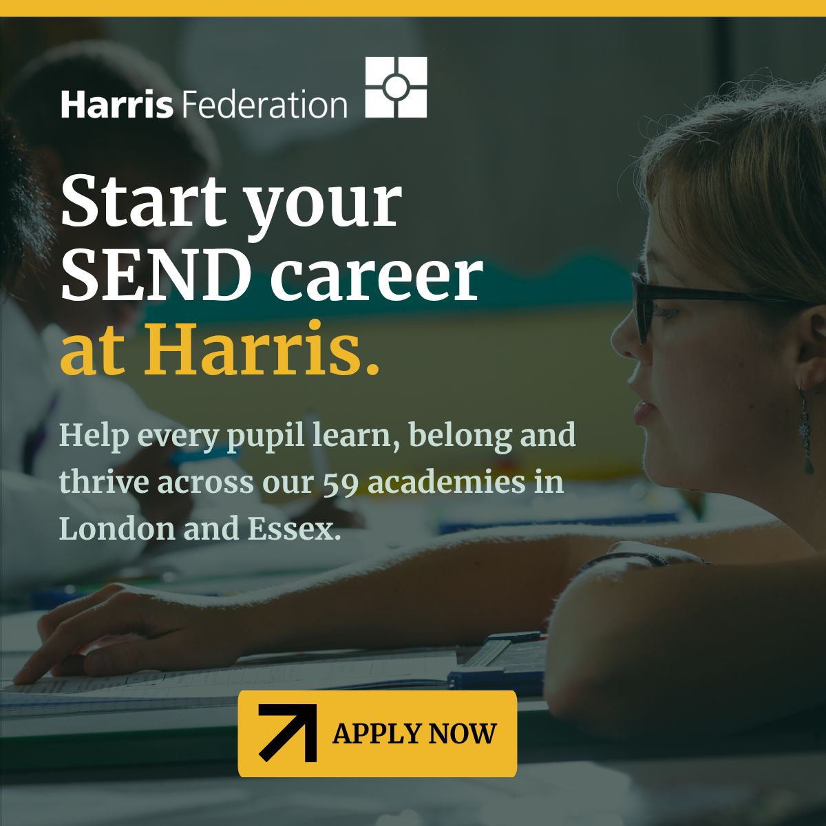 Harris Federation ad