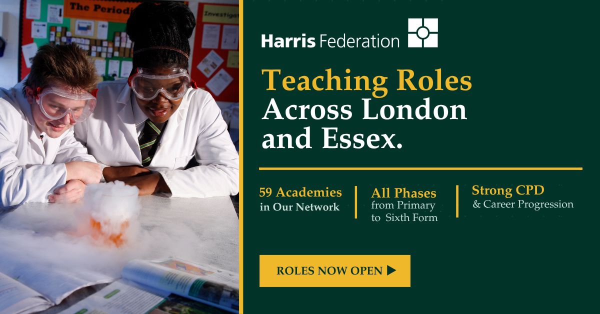 Harris Federation ad